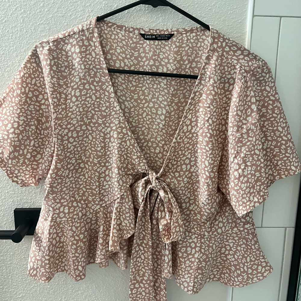 Tie Front Crop Top